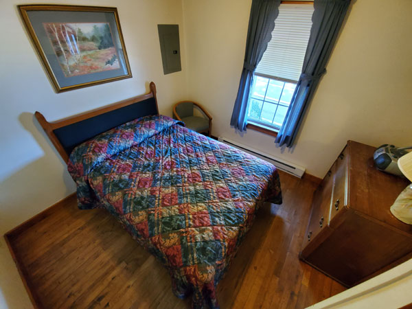 view of bed