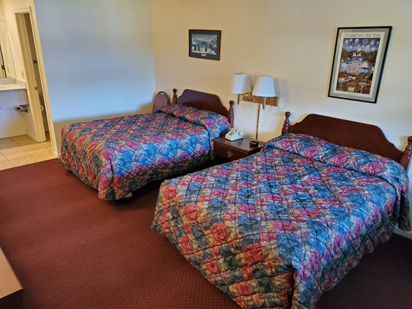 view of beds